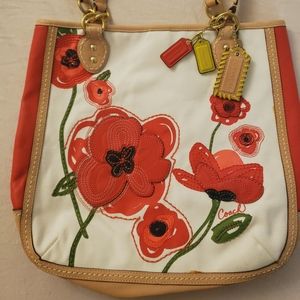 COACH Poppy Collection Tote
